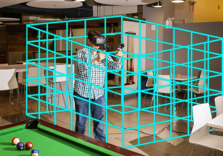 HTC Vive review - htc vive vrextasy standing sitting