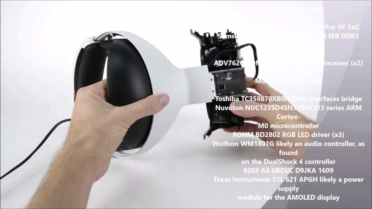 PlayStation VR technical details and specification - video thumbnail