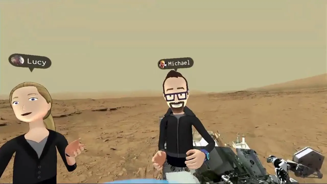 Social network of the future with VR versions of your friends - video thumbnail